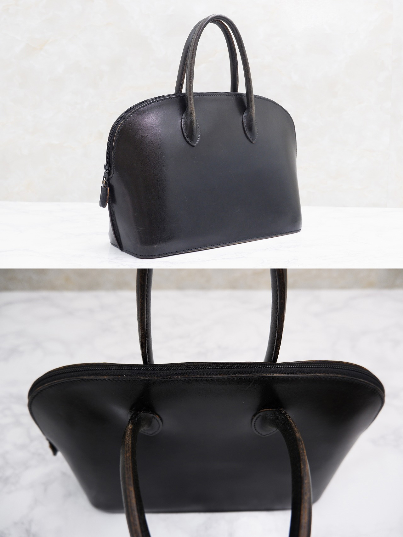 15年以上昔のオーダーバッグと、新しいオーダートートバッグ