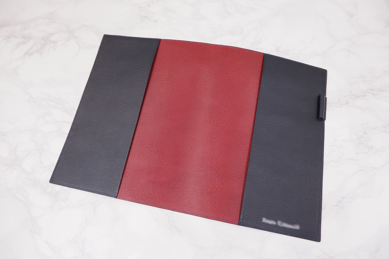 台本カバー製作に当たってのメールでのご相談風景