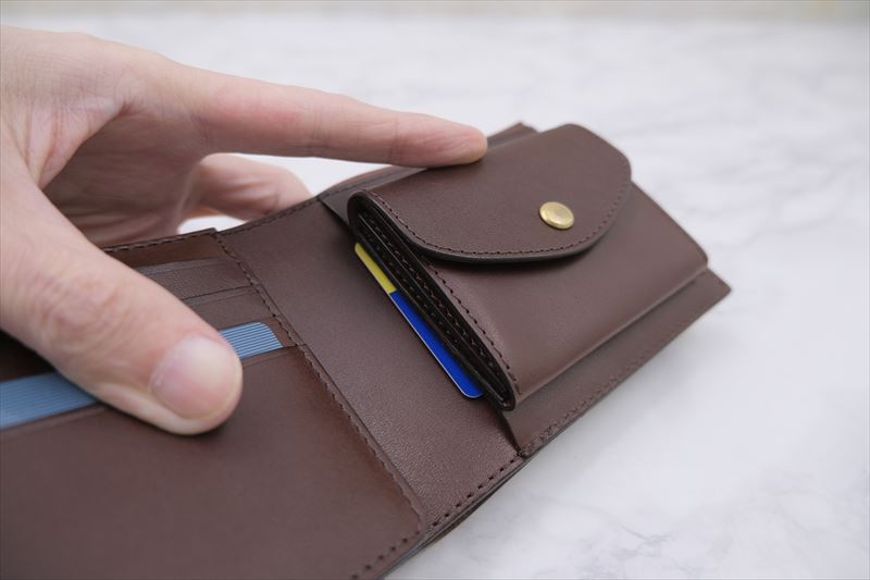 目のご不自由な方からのご注文①二つ折り財布　2306N